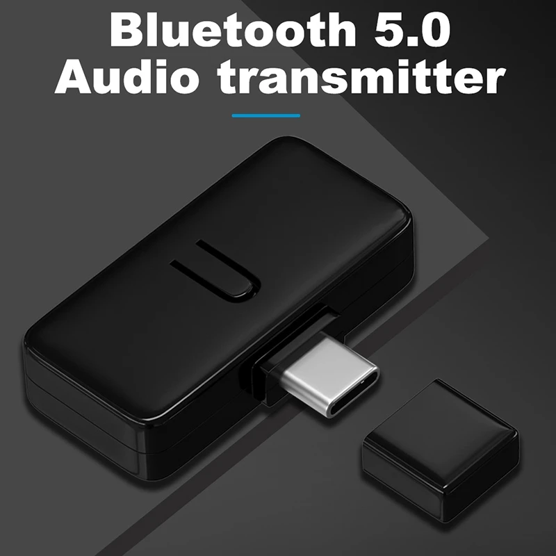 Беспроводной Bluetooth 4,2 стерео тип-c аудио передатчик адаптер приемопередатчика для nintendo Switch