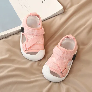 

2020 Summer Infant Toddler Shoes Baby Girls Boys Casual Shoes Non-Slip Breathable High Quality Kids Anti-collision Beach Shoes