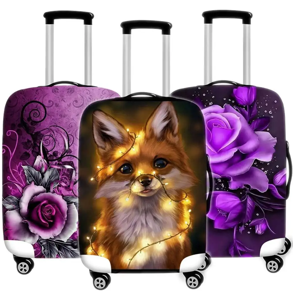 Funda Protectora Gruesa Para Equipaje De Viaje Cubierta El stica 