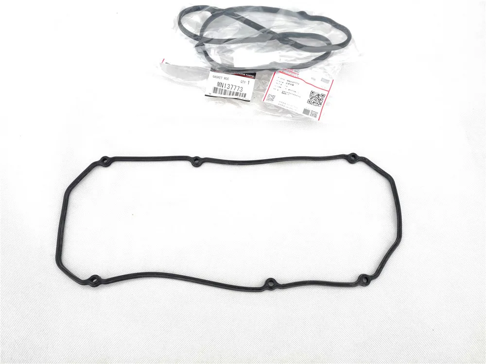 Rubber Gasket Mitsubishi Pajero Sport V87 V97 Valve Chamber Gasket Suitable 6G75 MN137773 Oil-resistant Rubber Sealing Ring spark plug seal