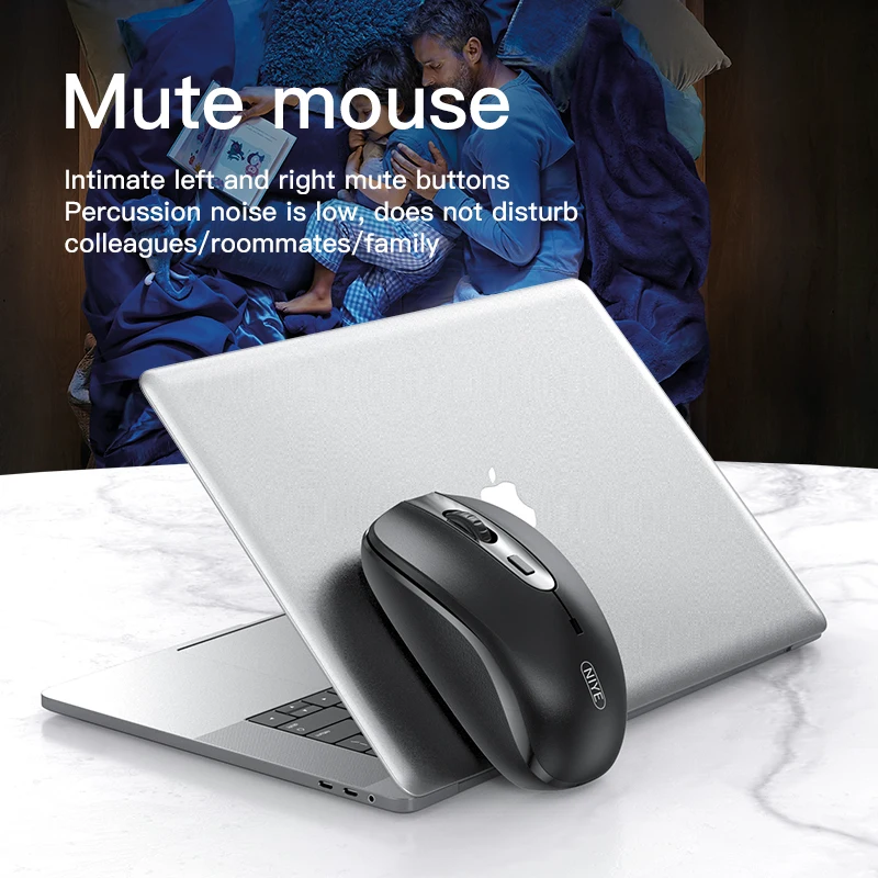 Мышь компьютерная беспроводная Бесшумная 2 4 ГГц USB|Мыши| |