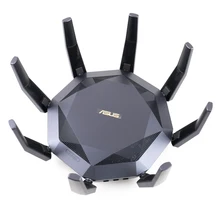 

ASUS RT-AX89X AX6000 Dual Band WiFi 6 Router, 12-stream 6000Mbps WiFi speed, Dual 10G ports, MU-MIMO, OFDMA, AiProtection