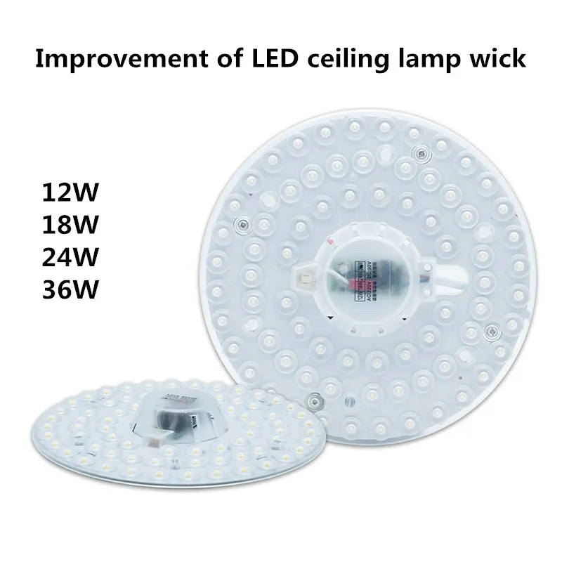 LED Module Source Ceiling Lamp Light Source AC220V 12W 18W 24W 36W High Bright 
