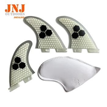 

Quality FCS II G7 L surfboard fins fcs 2 Large size thruster fin made by fiberglass and honeycomb