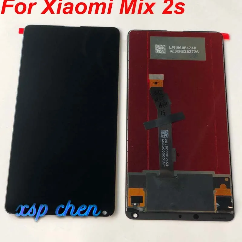 

Original For Xiaomi Mi Mix 2S LCD Display 10 Touch Screen Panel XAIOMI Mix2S LCD Digitizer Assembly Replacement Parts +Frame