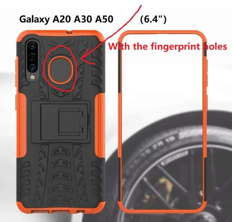 Для samsung Galaxy A20 A30 A40 A60 A50 A70 A10 M10 M20 M30 жесткий чехол+ мягкий гибридный армированный силиконовый чехол-подставка из закаленного стекла для телефона