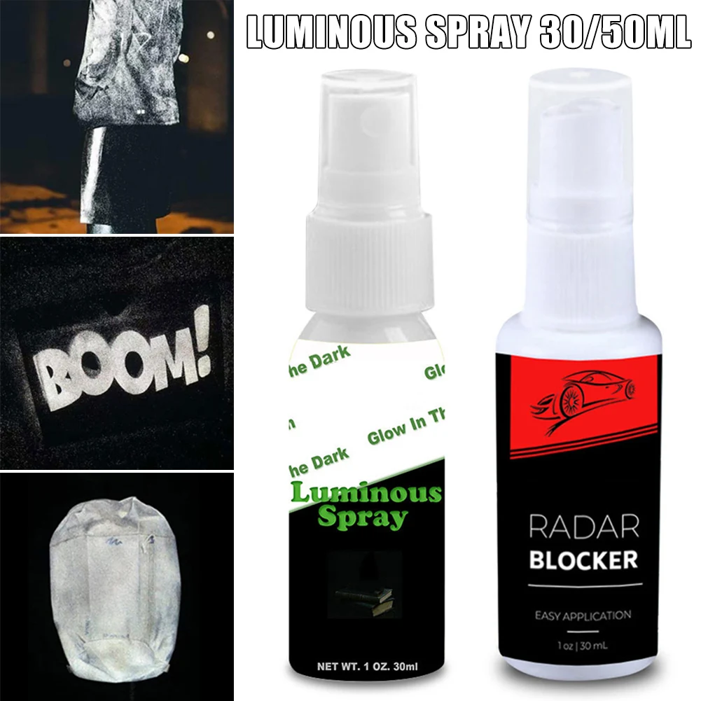 

High Luminous Night Agent Safety Fluorescent Agent Night Driving Reflective Spray 30ml/50ml UEJ