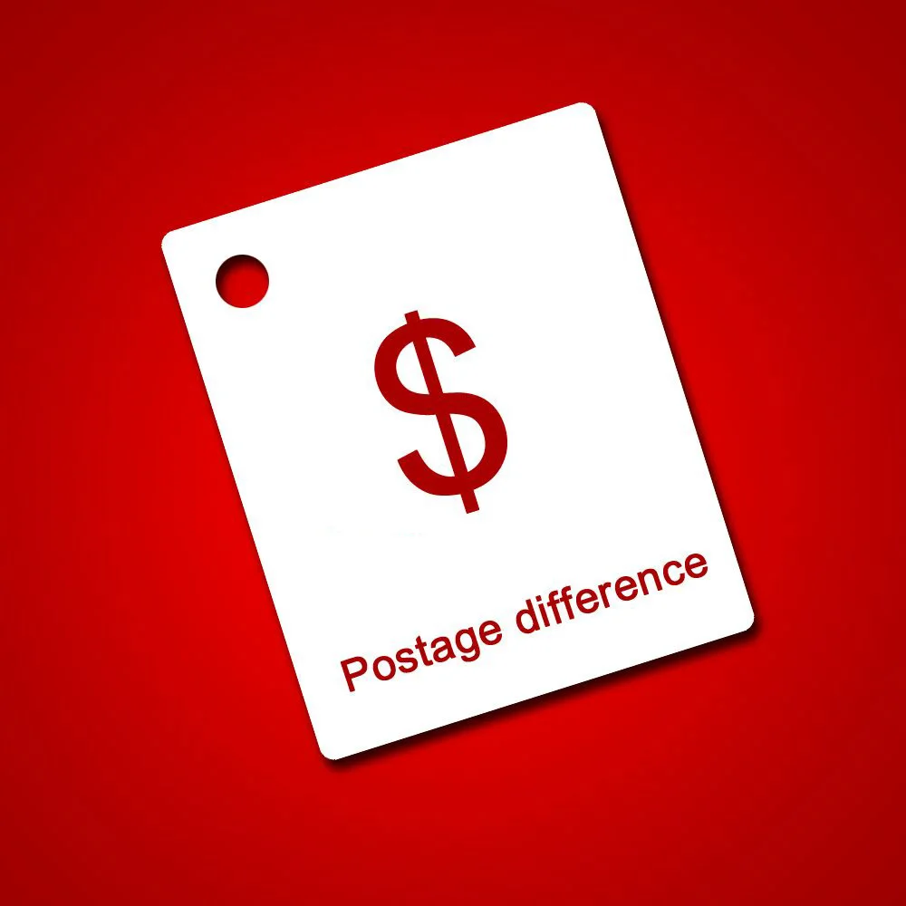 

Extra Fee / Postage Difference