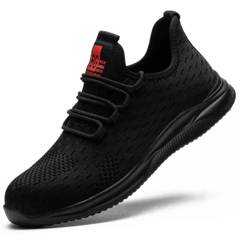Mesh Steel Toe Work Shoes Breathable Working Shoes Man Safety Puncture-Proof Safety Boots H592