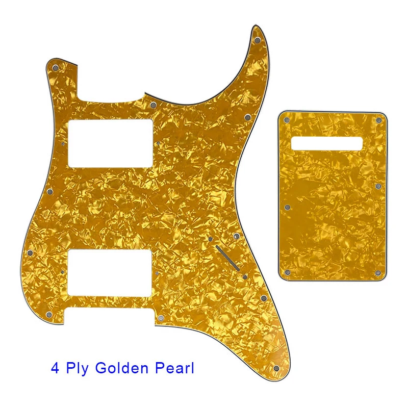 Battipenna Per Chitarra 11 Fori Piastra Antigraffio Hh Paf Bobina Humbucker Per Usa \ Messico Fd Stratocaster E Piastra Posteriore