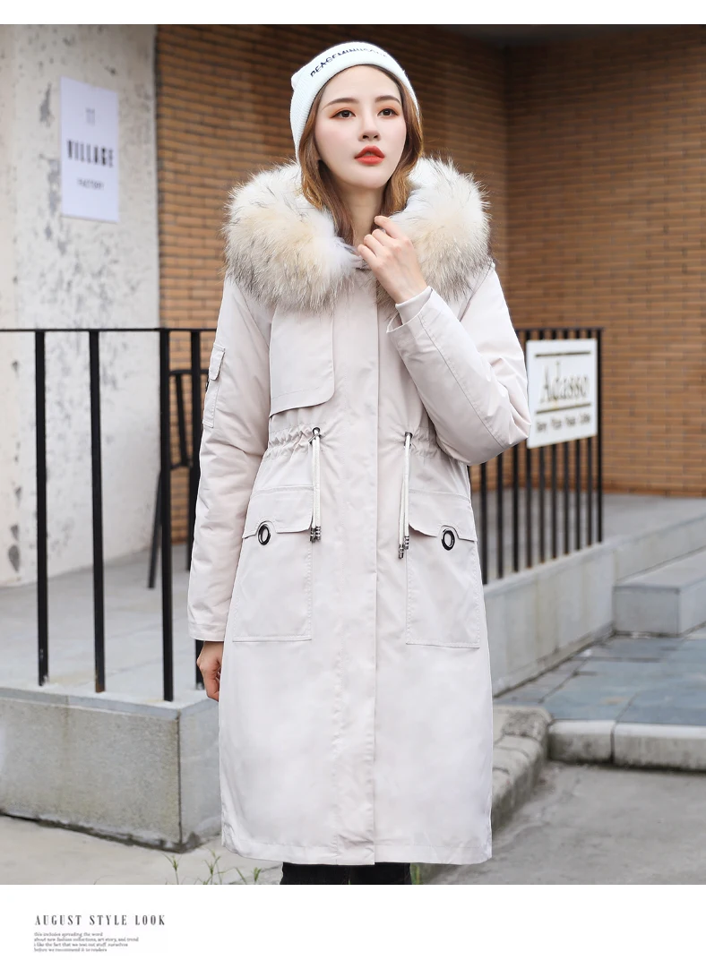 

New Style Cotton Jacket Long and Thick Winter Jacket Loose High Quality Down Cotton Jacket