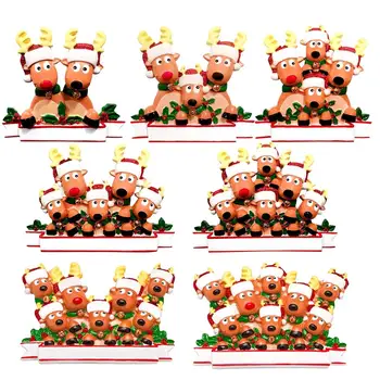 

2020 Christmas Decoration Personalized Christmas Tree Hanging Pendants Elk Ornament Party Christmas Gift Navidad 2020