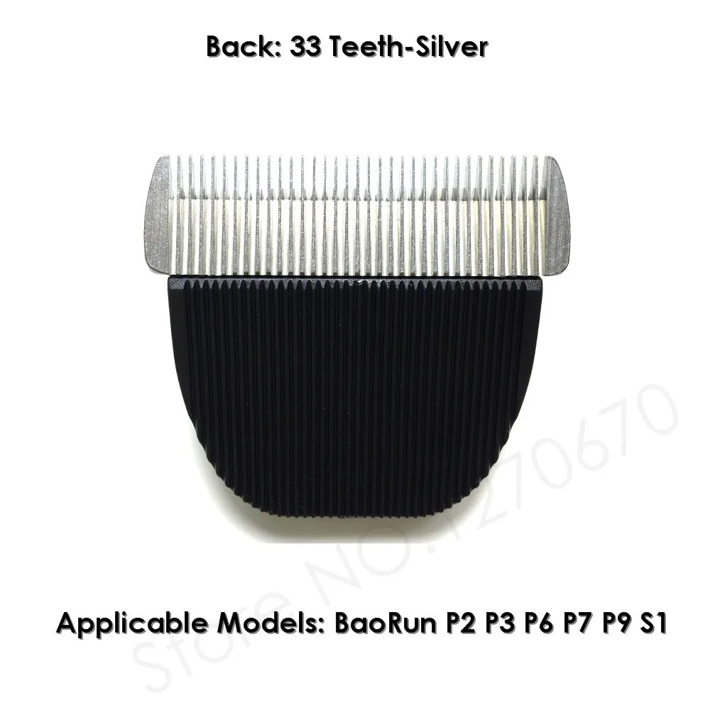 Original BaoRun Pet Clipper Blade Dog Hair Trimmer Cutter Head for P2 P3 P6 P7 P9 S1 Black/White Ceramic Knives 24 or 33 Teeth hair trimmer pet clipper dog hair trimmer pet hair trimmer dog clipper dog clipper blades clipper replacement parts