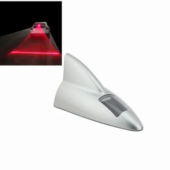 

Car Solar Powered LED Flashing Shark Fin Warning Tail Lights Anti-Collision Warning Light Solar Strobe Light