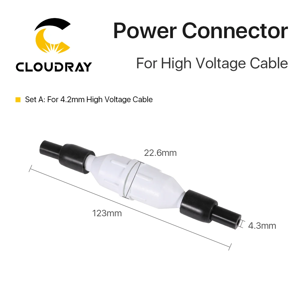 Connector Adapter wire connector electrical connectors electrical connector cable connector Cloudray Laser Power Supply High Electricity For High Voltage Cable