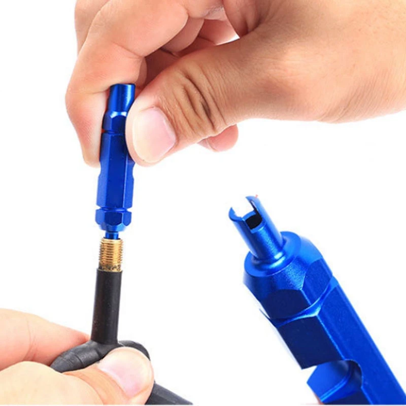 1pcs DSPIAE двухголовый Многофункциональный гаечный ключ части MTB велосипедный ключ клапан ядро разборки инструмент для Resta клапан двойной конец - Цвет: 1pcs