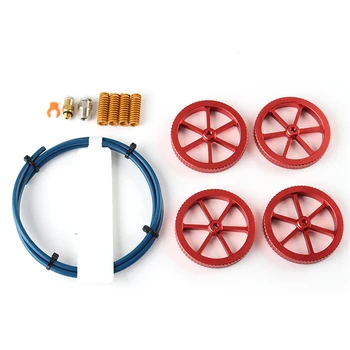 

3D Printer Metal Leveling Nut Teflon Tube Spring Set For Ender-3 3Pro for Ender-5 3D Printer Upgrade Kits