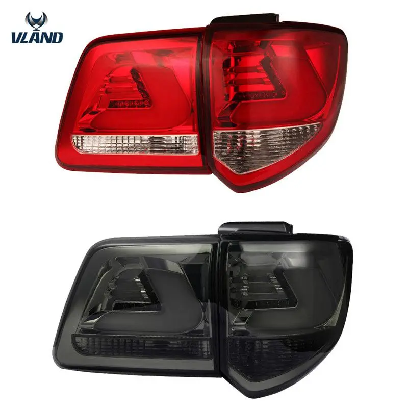 

VLAND factory for car taillight for Fortuner LED tail lamp 2012 2016 with turn signal+reverse light+brake light