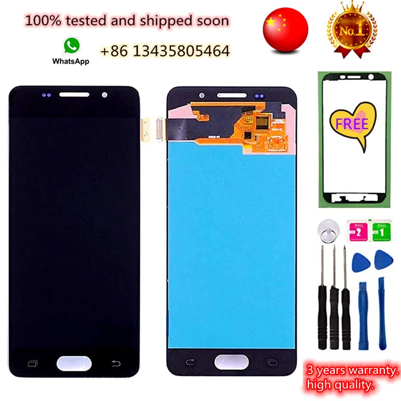 

factory LCD screen for Samsung Galaxy A3 2015 2016 2017 A310 A320 display LCD touch panel