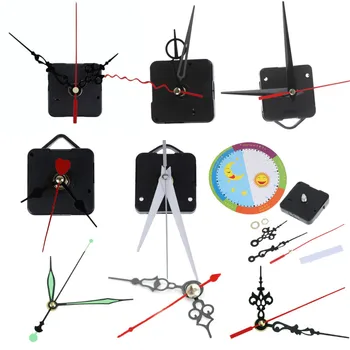 

Quartz Wall Clock Movement Mechanism DIY Repair Part Set Spindle Long Hands