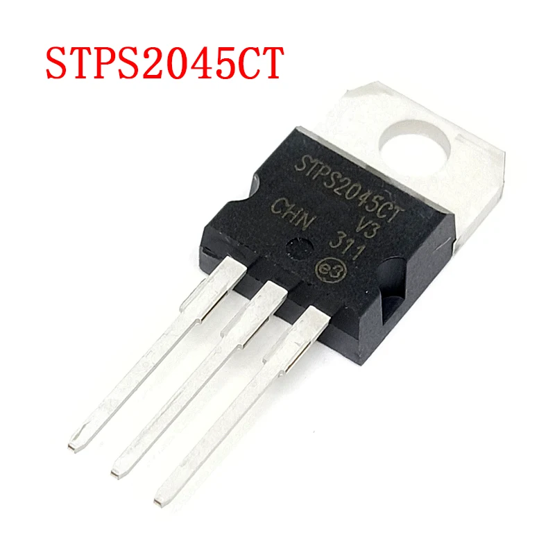 10pcs STPS2045CT TO 220 STPS2045C TO220 45V 20A STPS2045 new original ...