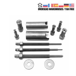 Extracteur de roulement intérieur de moto, extracteur d'engrenage automatique, outil de traction 5 pinces 9 23mm pour volant de voiture 12 pièces 