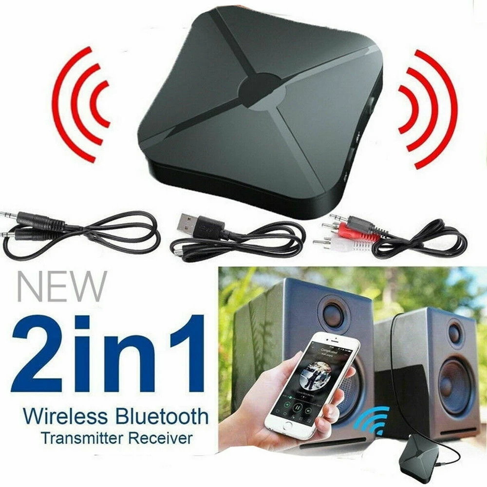 2 in 1 Wireless Bluetooth 4 2 Audio Transmitter Receiver TV Car Music Receiver Universal Music Adapter For Headphone Speaker