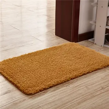 

S M L Floor Mats Home Decor Door Mat Entrance Mat Soft Warm Wool Doormat Bedroom Carpet Kitchen Bathroom Door Mats