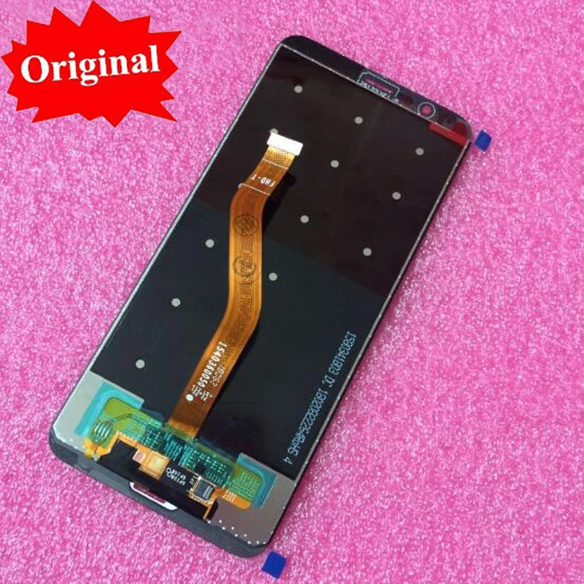 Tanie 100% oryginalny wyświetlacz LCD czujnik szklany ekran dotykowy Digitizer zgromadzenie dla Huawei Honor widok 10 Honor V10 5.99\