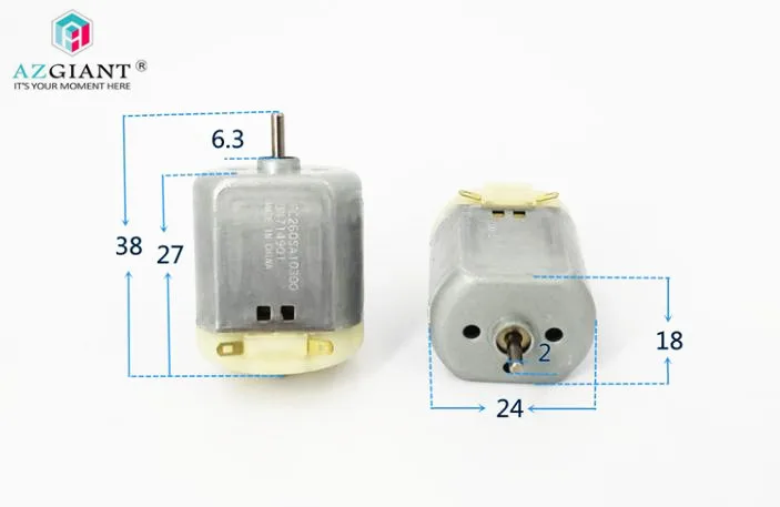 

2pcs original for mabuchi FC260SA-10300 micro motor medium speed large torque 3V12V razor motor micro DC motor