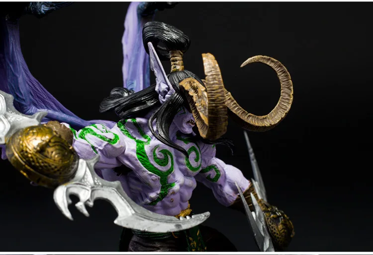 World of Warcraft Модель охотника на демонов DC5 S Форма демона Illidan в штучной упаковке гаражный комплект
