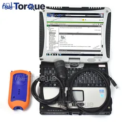 JD EDL V2 – outil de Diagnostic de tracteur, interface de liaison de données, avec ordinateur portable CF19, 5.2 AG et CNH EST 9.4 DPA5 