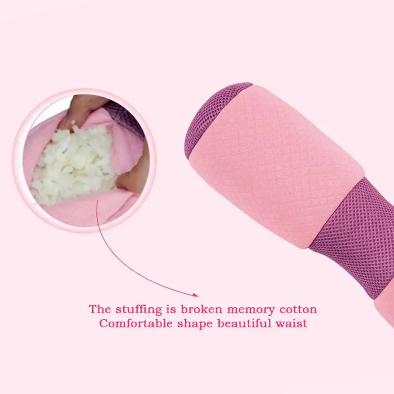Подушка упругая дышащая сетчатая ткань Memory Foam многофункциональные подушки для йоги на талии и шеи
