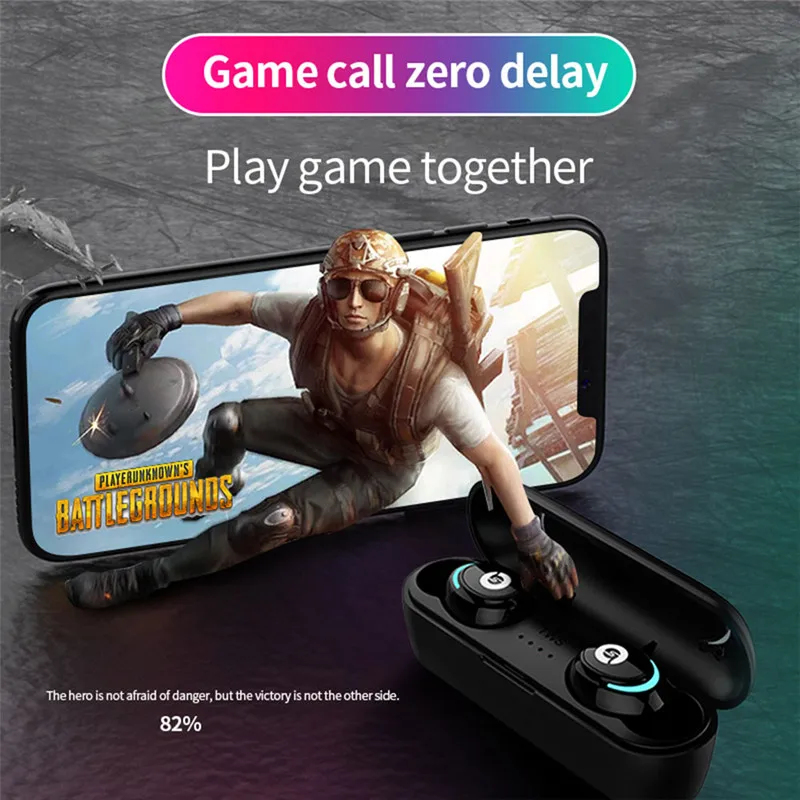 AIR01 TWS наушники Bluetooth 5,0 беспроводные наушники низкой мощности 6D стерео свободные спортивные наушники легкая гарнитура