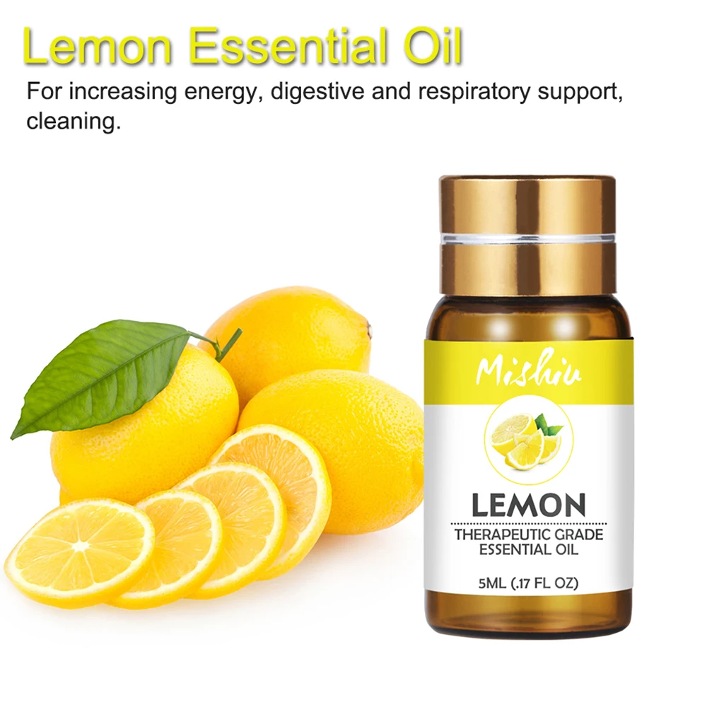 Beauty Salon SPA Pure Natural Essential Oils Aromatherapy 5ml for Muscle Pain Stiff Relief Smooth Skin Body Massage Oils