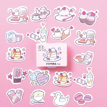 

44 pcs/Box Sweet Little Things Cakes Paper Decorative Stickers Phone Dairy Adhesive Stickers