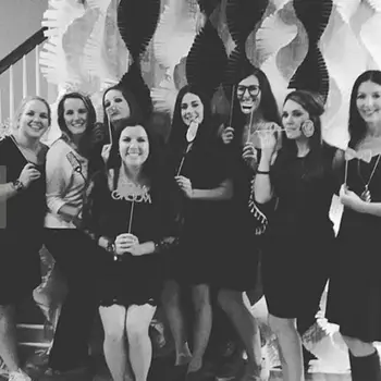 

New Year 2020 Photo Props With Hat Glasses Mustache Holiday Party Christmas Deco 24BC