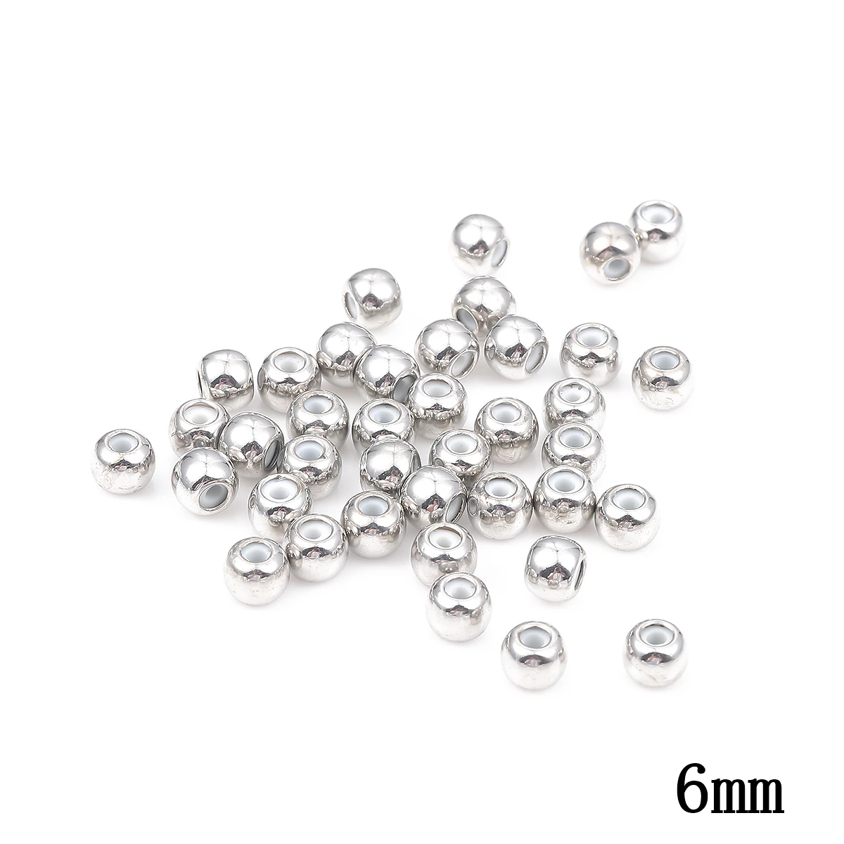 6mm Rhodium