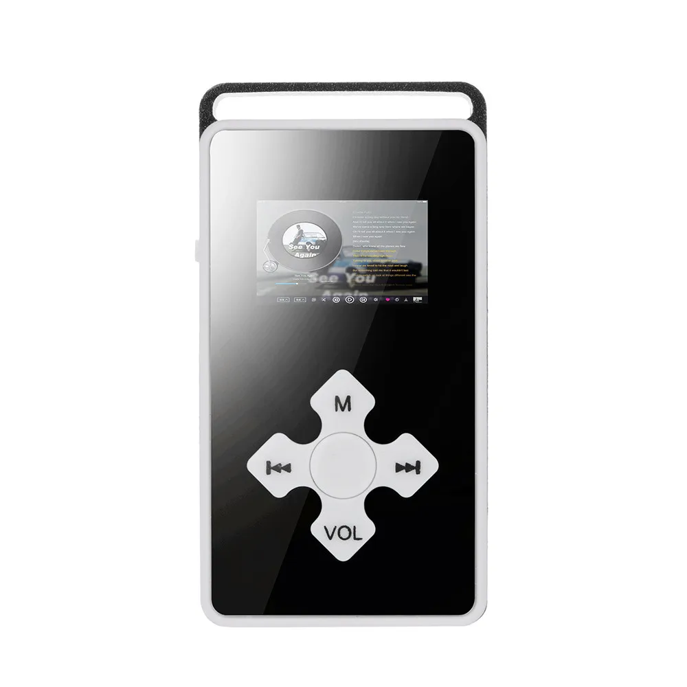 Usb HiFi музыкальный плеер MP3 экран walkman lcd музыкальное зеркало медиа MP3 воспроизводитель SD поддержка микро плеер Карта Цифровой 32G TF