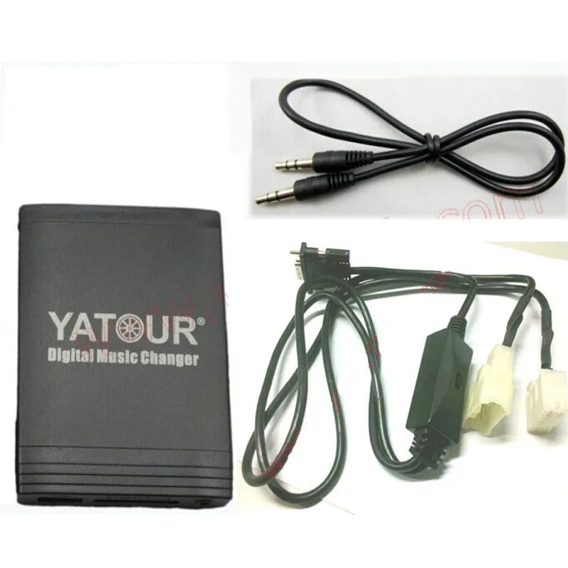 Автомобильный цифровой музыкальный адаптер Yatour USB MP3 AUX интерфейс для Toyota