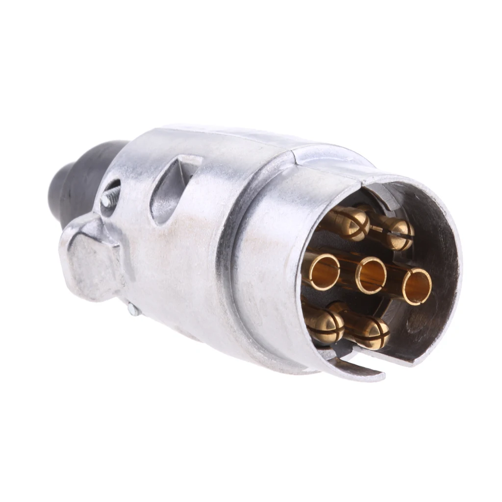 

12V 12N 7Pin Plug Towing Connector Adapter for Car Trailer Caravan Light EU