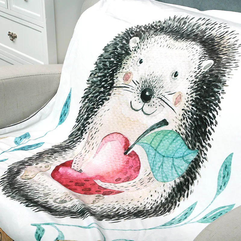 

Lumon Should Be Super Soft Velvet Baby Blanket High-definition Digital Printing Infant Blanket Multi-Specification Children Blan
