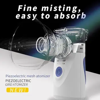 

Ultrasonic atomization portable handheld child compression atomizer for adult Ultrasonic Nebulizer Atomizer