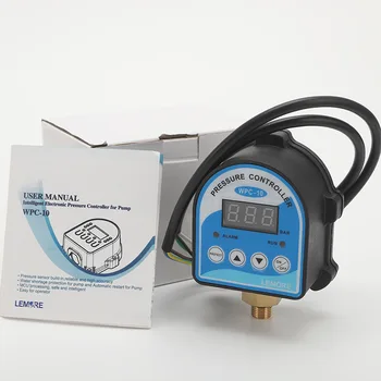 

1pc WPC-10 Digital Water Pressure Switch Digital Display WPC 10 Eletronic Pressure Controller for Water Pump With G1/2"Adapter