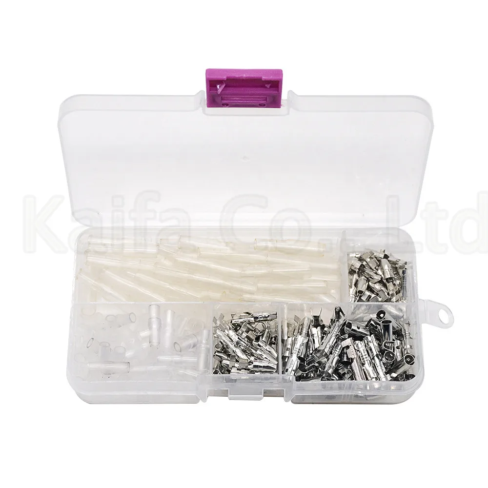 

200pcs/box 4.0 bullet terminal car electrical wire connector diameter 4mm pin set