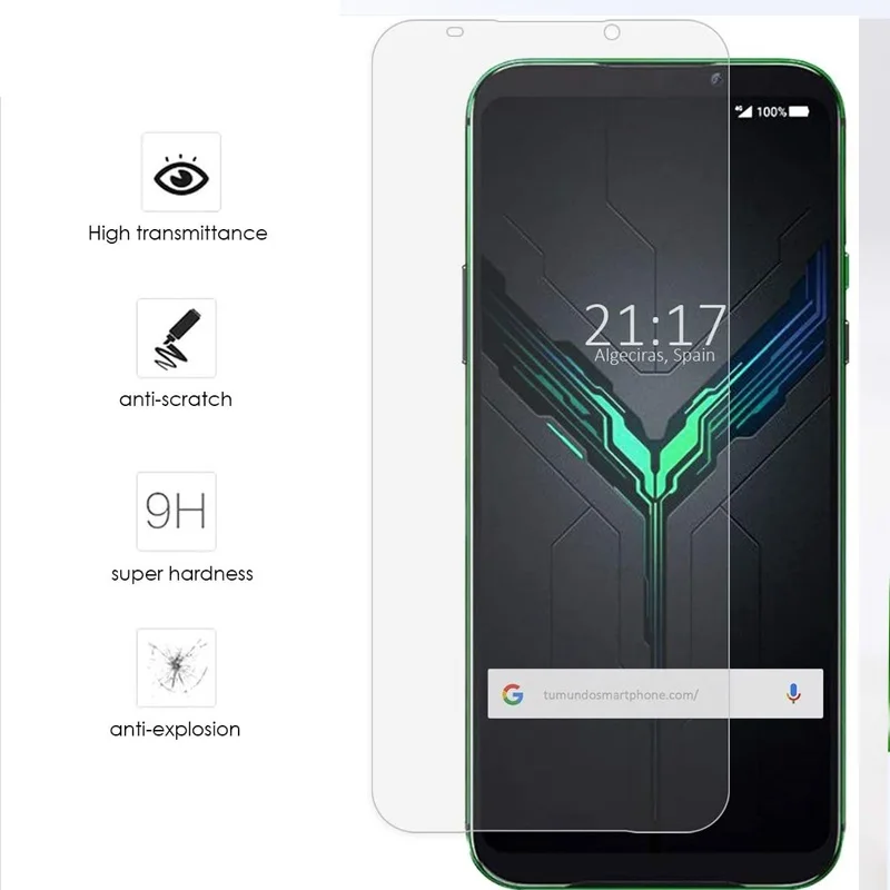 Защитное стекло для Xiaomi Black shark 2 закаленное shark2 защитная пленка экрана