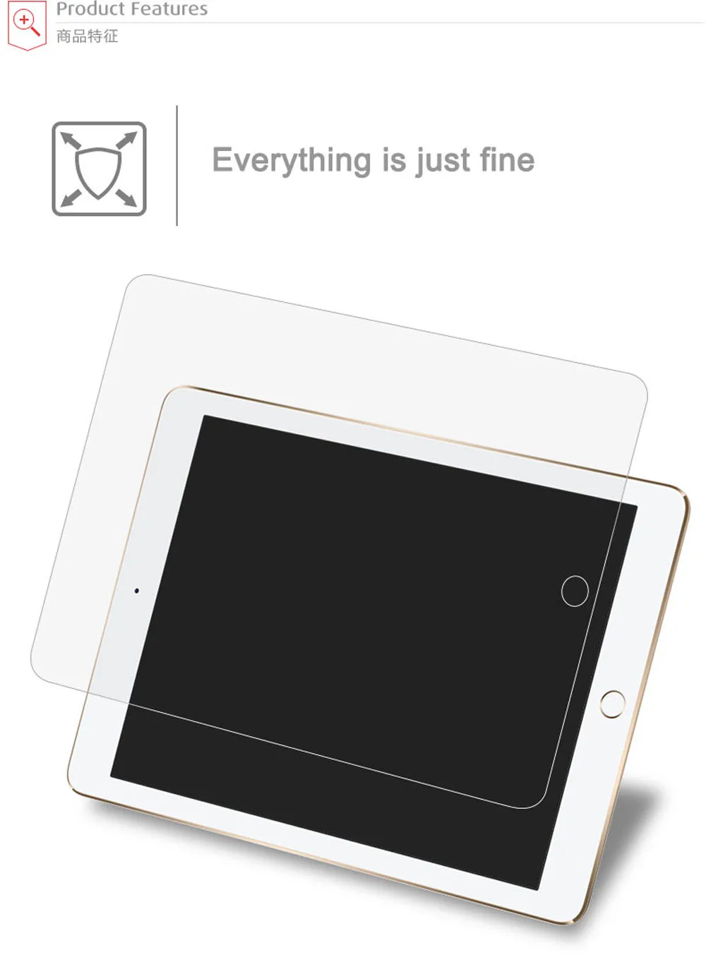 Tempered Glass For ipad air 1 2 ipad mini 2 3 4 ipad 2 3 4 5 Screen Protector 9H Anti Scratch Protective Film For New ipad 2017 (9)