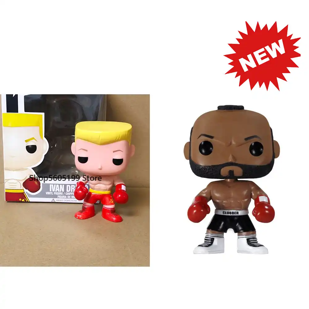 Рокки Иван Драго Clubber Lang с коробкой виниловые экшн игрушки Фигурки Коллекционная