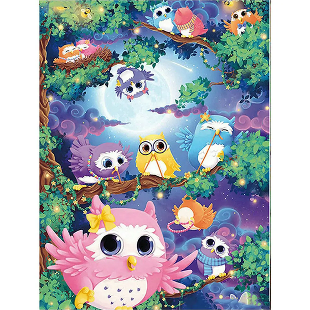 Diy diamond painting cross stitch Cartoon Series embroidery cat 5d square drill mosaic icons full rhinestone | Дом и сад