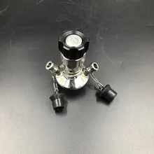 Санитарно сварной конец эзетический стиль клапан отбора проб из нержавеющей стали SS316L